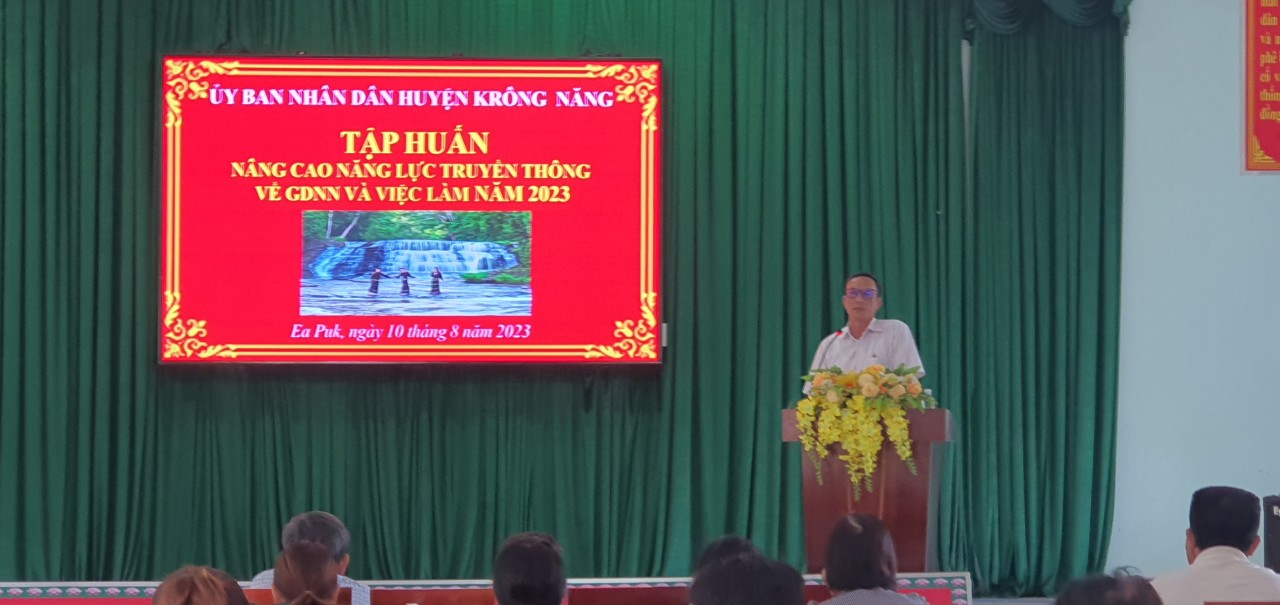 HỘI NGHỊ TẬP HUẤN NÂNG CAO NĂNG LỰC TRUYỀN THÔNG VỀ GIÁO DỤC NGHỀ NGHIỆP VÀ VIỆC LÀM NĂM 2023À VIỆC LÀM NĂM 2023